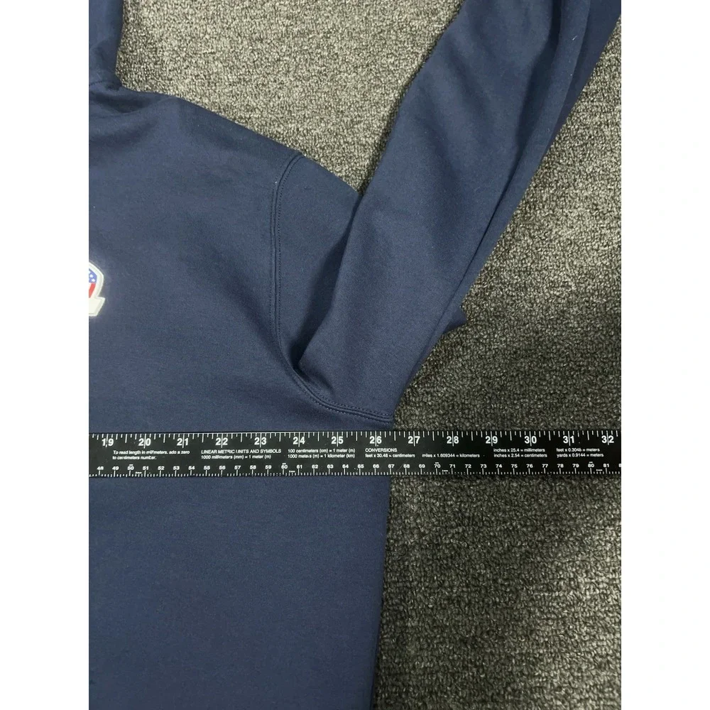 Polo Ralph Lauren Ryder Cup Full Zip Hoodie Men XL Blue Flag United We Stand